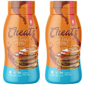 Cheat Meal Nutrition Syrup 0% (Syrop zero kalorii) - 2x 500ml - Syrop klonowyZysk od 10zł do 20zł