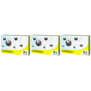 4 SPORT NUTRITION Caffeine+ - 3x 30tabs.Zysk od 50zł do 60zł