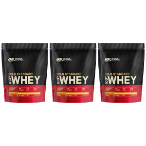 OPTIMUM NUTRITION Whey Gold Standard Bag - 3x 450gZysk od 70zł do 80zł