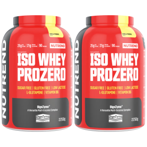 NUTREND Iso Whey Pro Zero - 2x 2250gZysk powyżej 140zł
