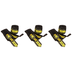 HIRO.LAB Wrist Wrap - Rubber Logo New - Black - 3x Opaski usztywniające na nadgarstkiZysk od 60zł do 70zł