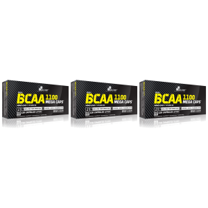 OLIMP BCAA 1100 Mega Caps - 3x 120capsZysk od 50zł do 60zł