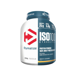 DYMATIZE Iso 100 - 2264g - Smooth Banana - Odżywki białkowe