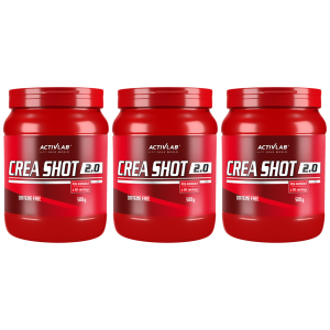ACTIVLAB Crea Shot 2.0 - 3x 500gBoostery Azotowe