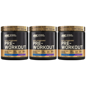 OPTIMUM NUTRITION Gold Standard Pre Workout - 3x 330gZysk od 100zł do 120zł