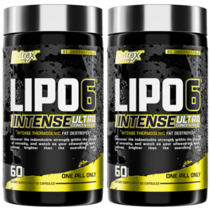 NUTREX Lipo 6 Black UC Intense EU - 2x 60capsZysk od 50zł do 60zł