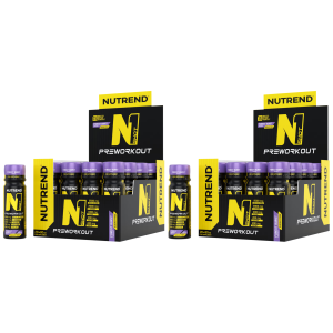 NUTREND - Shot PreWorkout - 20x 2x 60mlStymulanty i neurotransmitery