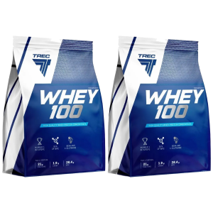 TREC Whey 100 - 2x 2275gSuplementy białkowe