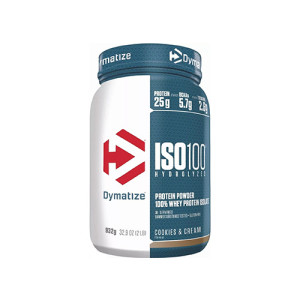 DYMATIZE Iso 100 - 932g - Cookies&Cream - Odżywki białkowe