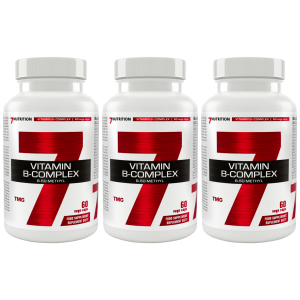 7 NUTRITION - B-Complex B-50 Methyl - 3x 60vcaps.Zysk od 30zł do 40zł