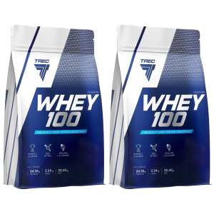 TREC Whey 100 - 2x 700gSuplementy białkowe