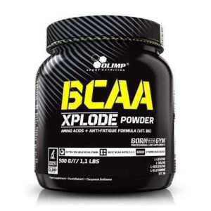 OLIMP BCAA Xplode - 500g - Strawberry - Aminokwasy
