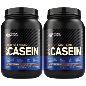 OPTIMUM NUTRITION 100% Casein Protein - 2x 924gZysk powyżej 140zł