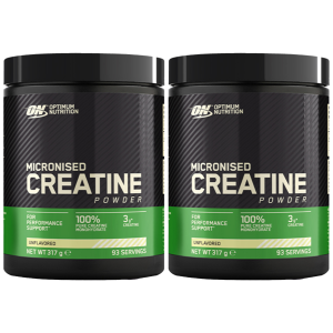 OPTIMUM NUTRITION 100% Creatine - 2x 317gZysk od 60zł do 70zł