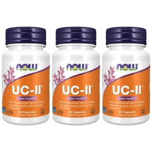 NOW - UC-II Collagen Type II 40mg - 3x 60vcaps.Zysk od 90zł do 100zł