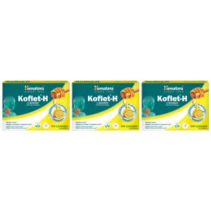 HIMALAYA Koflet-H - 12lozenges - 3x Pastylki do ssaniaZysk od 5zł do 10zł