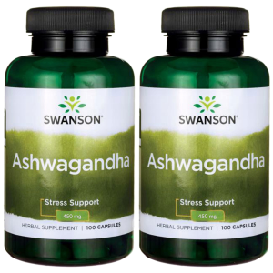 SWANSON Ashwagandha 450mg - 2x 100capsZysk od 10zł do 20zł