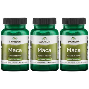 SWANSON Maca Extract 500mg - 3x 60capsZysk od 10zł do 20zł