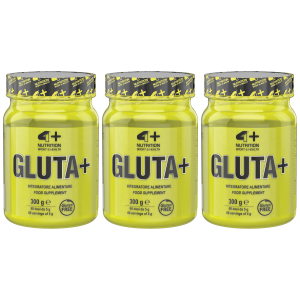 4+ NUTRITION Gluta+ - 3x 300gZysk od 60zł do 70zł