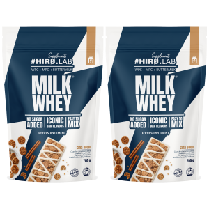 HIRO.LAB - Milk Whey - 2x 700gNOWA STRUKTURA > Suplementy i Suplementy > Suplementy białkowe > Koncentraty białek serwatkowych (WPC)