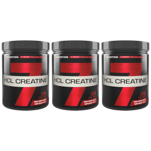 7 NUTRITION HCL Creatine - 3x 350capsKreatyny