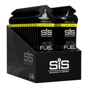 SIS (SCIENCE IN SPORT) - Beta Fuel Energy Gel + Nootropics - 30x 60ml