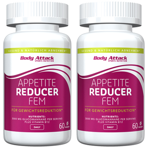 BODY ATTACK Appetite Reducer FEM - 2x 60vcapsZysk od 20zł do 30zł