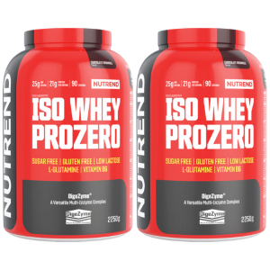 NUTREND Iso Whey Pro Zero - 2x 2250gZysk powyżej 140zł