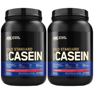 OPTIMUM NUTRITION 100% Casein Protein - 2x 924gZysk powyżej 140zł