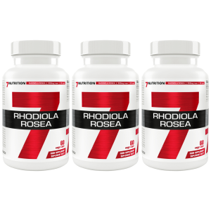 7 NUTRITION Rhodiola Rosea - 3x 60vcaps.Zysk od 30zł do 40zł