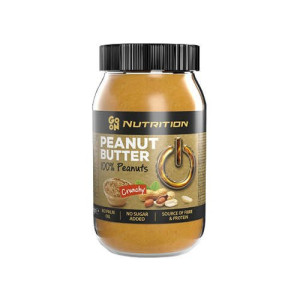 GO ON NUTRITION Peanut Cream 100% Peanuts - 900g - Krem orzechowy - Crunchy - Zdrowa Żywność