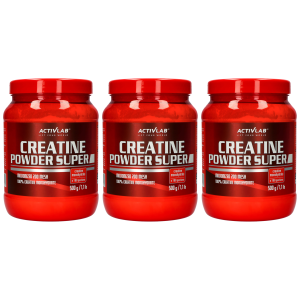 ACTIVLAB Creatine Powder - 3x 500gZysk od 50zł do 60zł