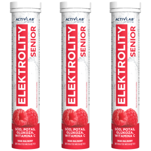 ACTIVLAB PHARMA - Elektrolity Senior - 20tabs - 3x RaspberryZysk od 2zł do 5zł