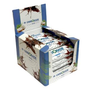 FITNESS AUTHORITY - Carborade Recovery Bar - 24x 40g - Coconut - WYPRZEDAŻ - 30-06