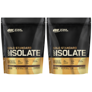 OPTIMUM NUTRITION Gold Standard 100% Isolate - 2x 450gZysk od 100zł do 120zł