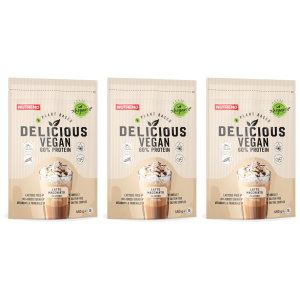 NUTREND Delicious Vegan Protein - 3x 450gZysk od 90zł do 100zł