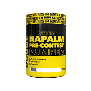 FITNESS AUTHORITY Napalm Pre-Contest Pumped - 350g - Cherry Lemon - Odżywki około treningoweZysk od 20zł do 30zł
