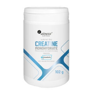 ALINESS - Creatine - 102g - UnflavoredNOWA STRUKTURA > Suplementy i Suplementy > Kreatyny > Monohydraty kreatyny
