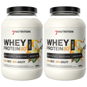 7 NUTRITION Whey Protein 80 - 2x 2000gSuplementy białkowe