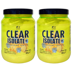4+ NUTRITION - Clear Isolate+ - 2x 450g - Ice Lemon TeaSuplementy białkowe