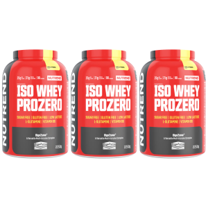 NUTREND Iso Whey Pro Zero - 3x 2250gZysk powyżej 140zł