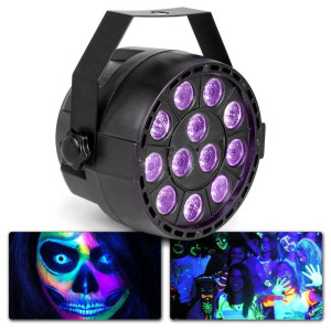 Reflektor ultrafiolet LED Par 12x 1W DMX