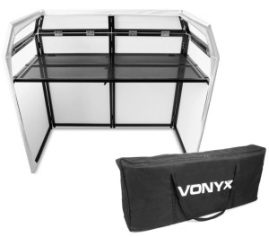 Stand Dj ekran Vonyx Dj Booth+ pokrowiec