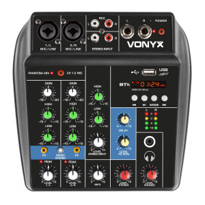 Mikser analogowy USB BT VMM100 Vonyx