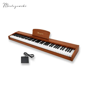 Pianino cyfrowe dynamiczne CANZONA mahoń jasny Mielczewski