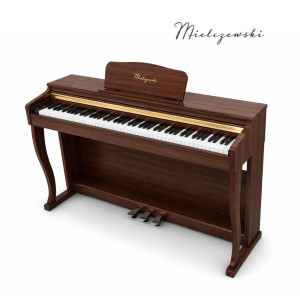 Pianino cyfrowe ważone ELEGIA brązowe Mielczewski