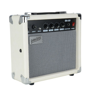 Wzmacniacz gitarowy GA-20 - biały Golden Guitar