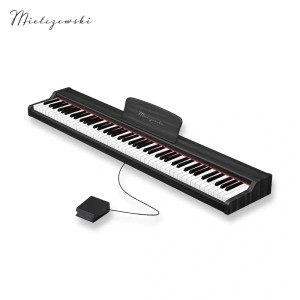 Pianino cyfrowe dynamiczne CANZONA czarne Mielczewski