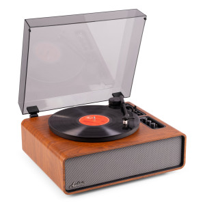 Gramofon HIFI BT Laredo ciemnobrązowy Audizio