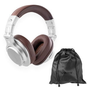 Bezprzewodowe słuchawki DJ Bluetooth aluminiowe Vonyx